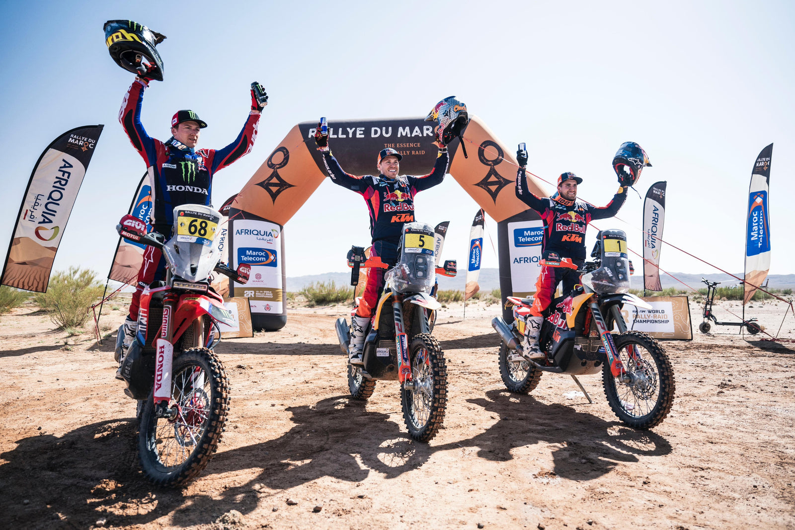 LA TOP FIVE ALPINESTARS SI CHIUDE CON LA VITTORIA DI DANIEL SANDERS NEL RALLYE DU MAROC DEL WORLD RALLY RAID