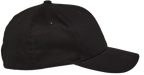 Alpinestars Corp Shift 2 Curved Brim, cappellino da baseball, nero, profilo laterale, visiera curva, corona strutturata con occhielli, copricapo casual ispirato al motorsport
