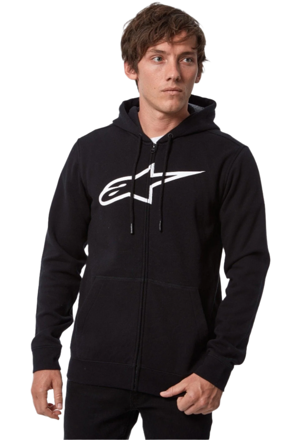 Felpa Con Cappuccio E Zip Ageless V3