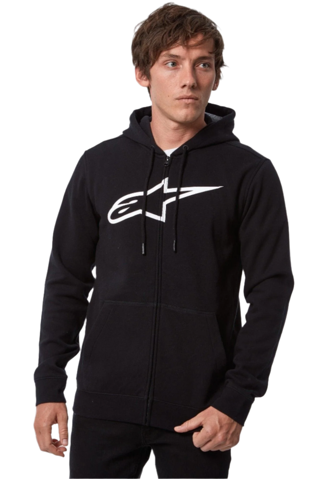 Felpa Con Cappuccio E Zip Ageless V3