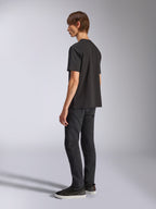 Alpinestars CSF Tee, t-shirt a maniche corte, nero, vista di profilo posteriore, streetwear casual motorsport
