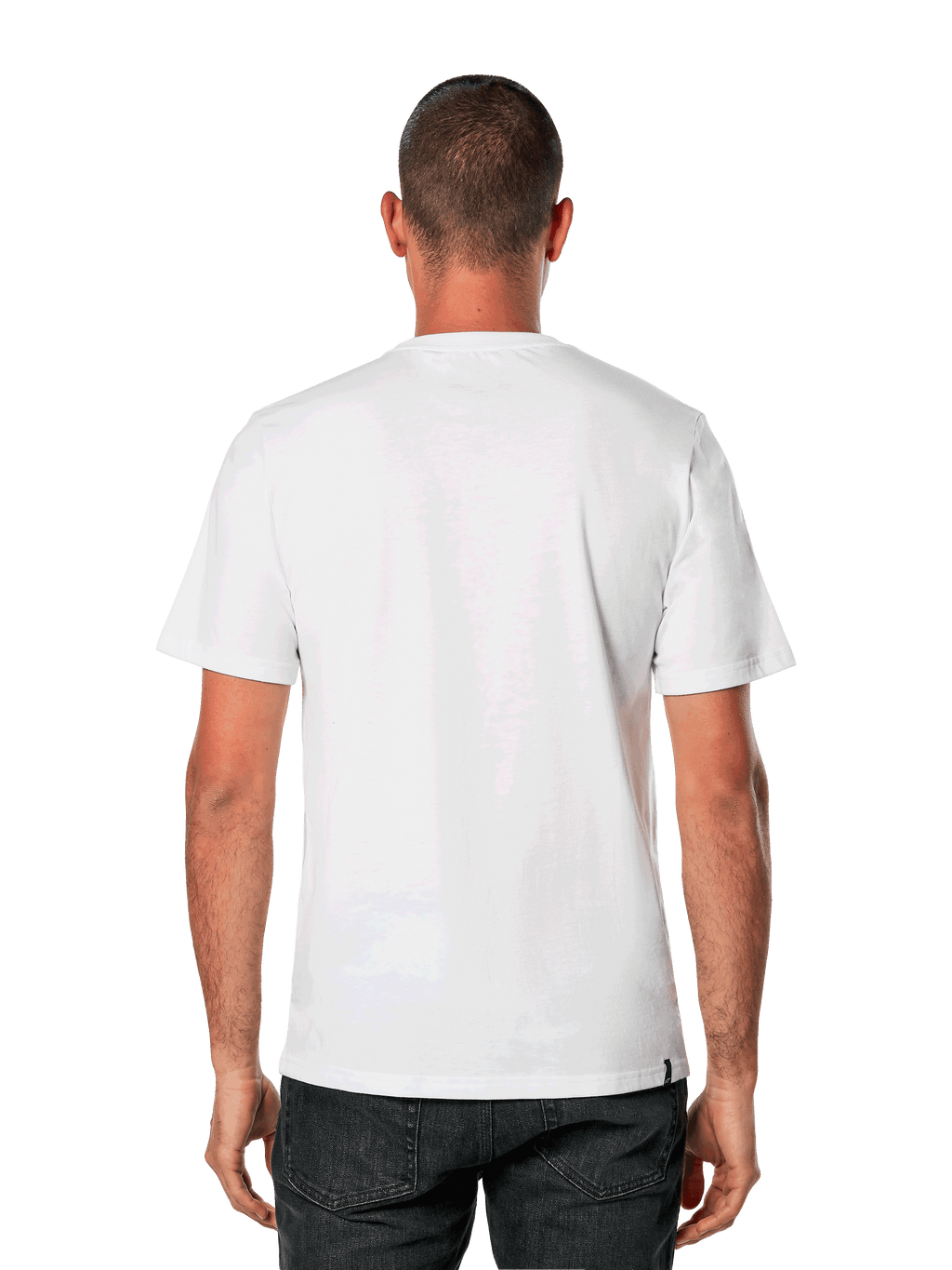 Alpinestars Betteryet CSF Tee, maglietta a maniche corte, bianco, vista posteriore, taglio e cucitura, abbigliamento sportivo casual motorsport
