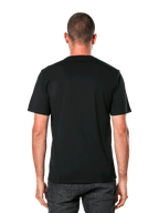 Alpinestars Cali 2.0 CSF Tee, maglietta a maniche corte, nero, vista posteriore, abbigliamento casual motorsport streetwear