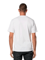Alpinestars Galun CSF Tee, t-shirt a maniche corte, bianco, vista posteriore semplice, abbigliamento sportivo casual streetwear