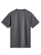 Alpinestars T-Shirt Prevail CSF, maglietta a maniche corte color grigio scuro, vista posteriore con design liscio e tinta unita