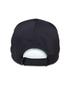 Alpinestars Apex Hat, nero, vista posteriore con chiusura regolabile in velcro, corona senza cuciture e tessuto tecnico traspirante per abbigliamento sportivo casual