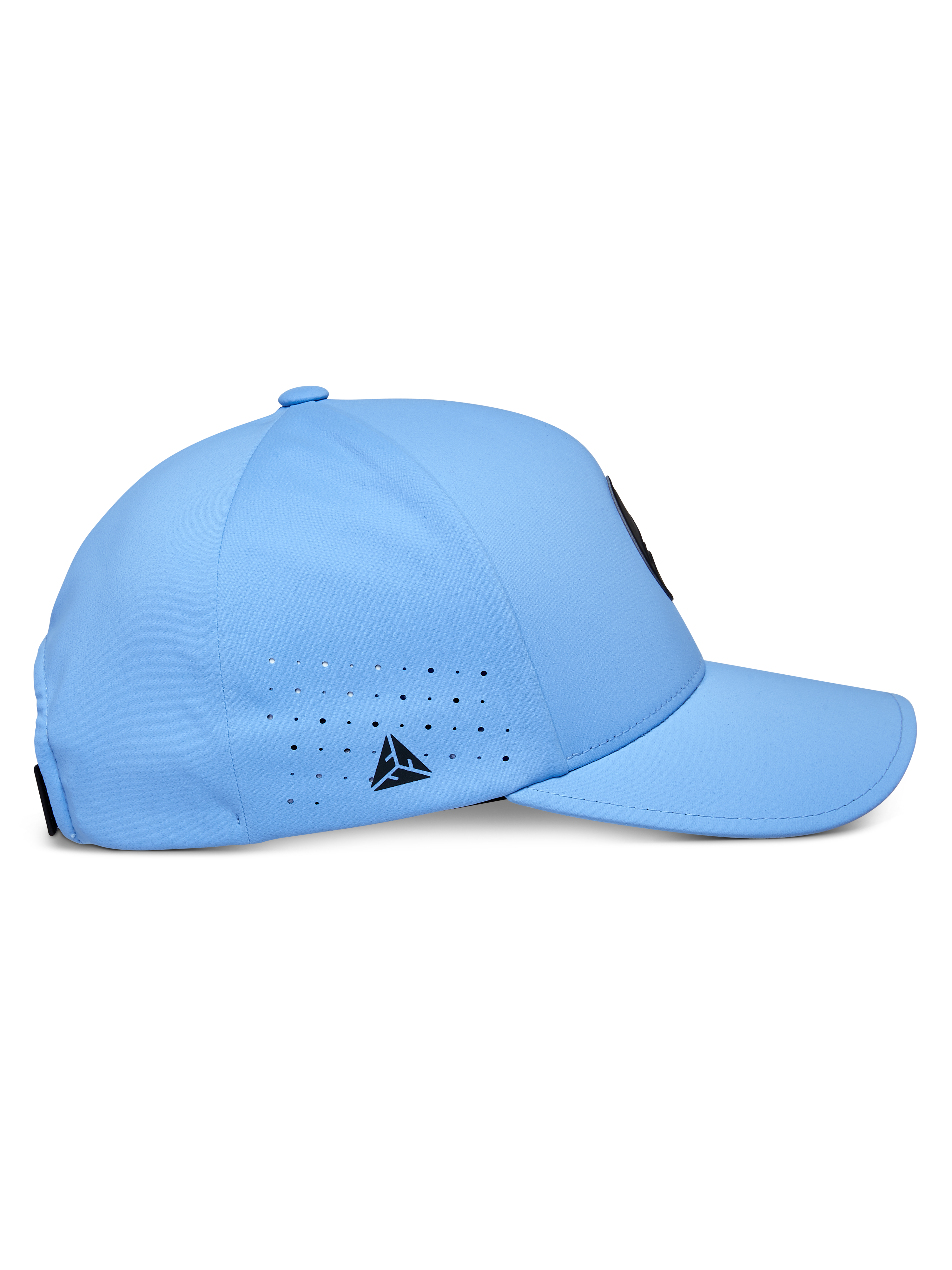 Alpinestars Apex Hat, Blu, cappellino da baseball tecnico, profilo laterale con visiera curva e corona strutturata, fori di ventilazione tagliati al laser con un piccolo logo triangolare nero, moderno tessuto traspirante