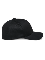 Alpinestars Share Hat, cappellino da baseball con visiera curva, nero, profilo laterale, corona strutturata, abbigliamento sportivo casual ispirato al motorsport