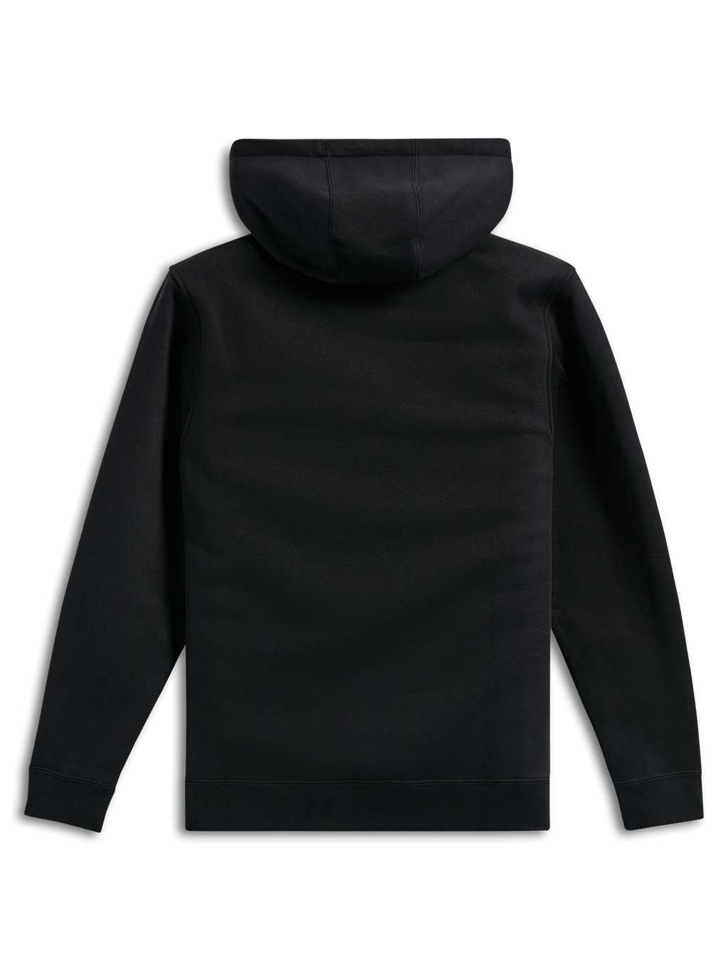 Alpinestars Ellipsoid Hoodie, nero, vista posteriore, felpa pullover tinta unita, streetwear casual, felpa con cappuccio con polsini e orlo a coste