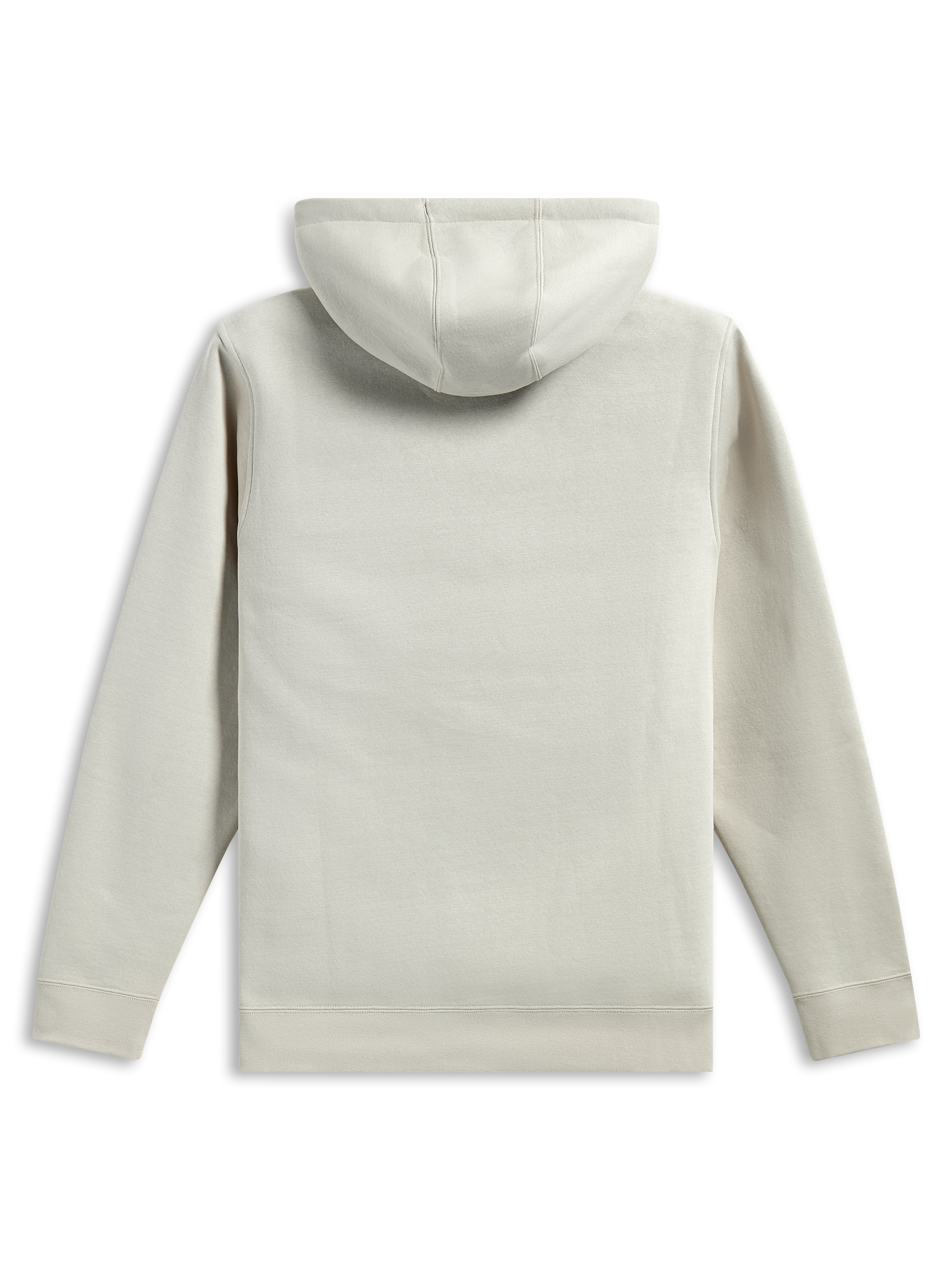 Felpa con cappuccio Alpinestars Pulse, vista posteriore, bianco sporco, felpa pullover casual, maniche lunghe con polsini e orlo a coste, design con cappuccio, streetwear ispirato al motorsport