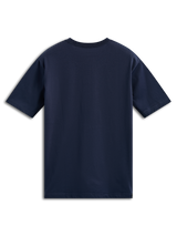 Alpinestars Noka CSF Tee, maglietta a maniche corte, blu navy, vista posteriore, design minimalista semplice, abbigliamento sportivo casual