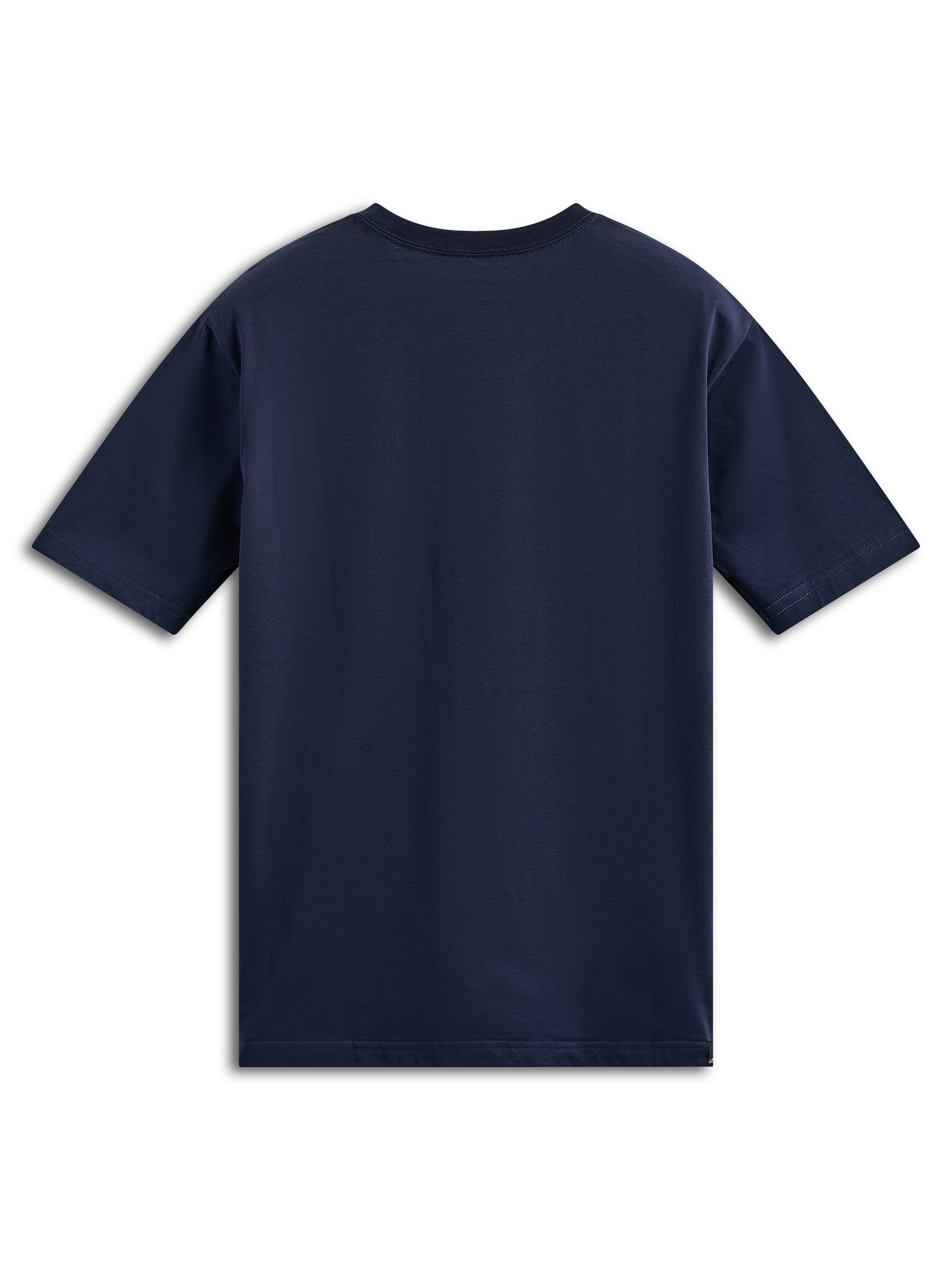 Alpinestars Noka CSF Tee, maglietta a maniche corte, blu navy, vista posteriore, design minimalista semplice, abbigliamento sportivo casual