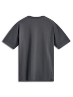Alpinestars Ellipsoid CSF Tee, t-shirt a maniche corte, antracite, vista posteriore, design semplice con piccola etichetta nera del logo sull'orlo, abbigliamento sportivo casual