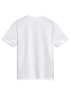 Alpinestars Abus CSF Tee, t-shirt a maniche corte, bianco, logo Alpinestars curvo con loghi impilati multipli, abbigliamento sportivo casual motorsport