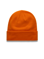 Alpinestars Augment Cuff Beanie, berretto arancione in maglia con punto jersey e vestibilità profonda, abbigliamento sportivo casual