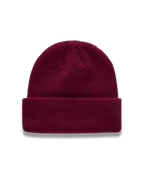 Alpinestars Unload Rib Cuff, berretto rosso in maglia a coste con risvolto, vestibilità bassa e costruzione in jersey, abbigliamento sportivo lifestyle