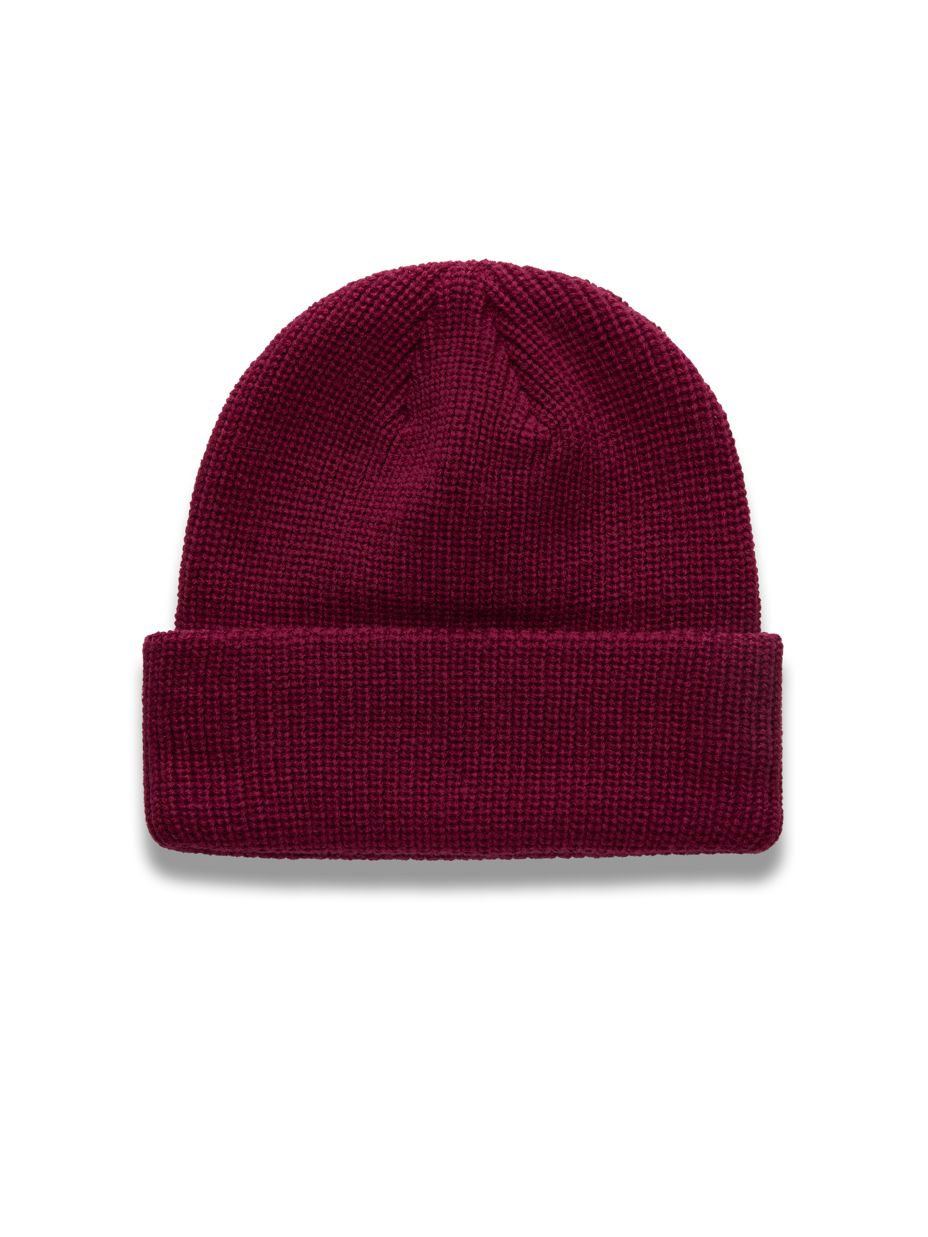 Alpinestars Unload Rib Cuff, berretto rosso in maglia a coste con risvolto, vestibilità bassa e costruzione in jersey, abbigliamento sportivo lifestyle