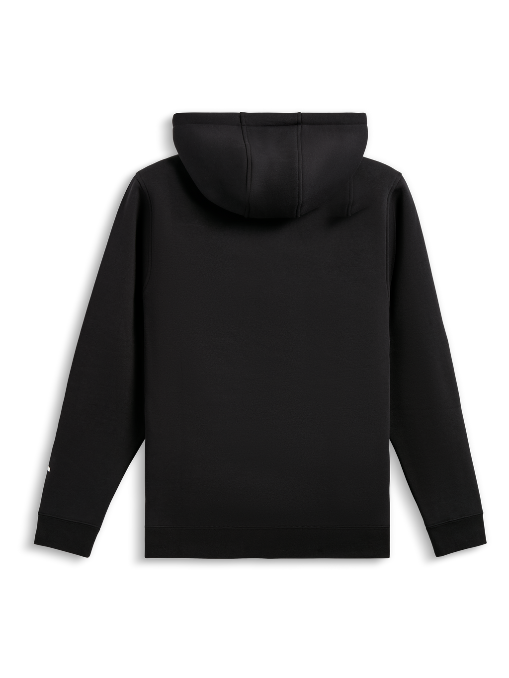 Felpa con cappuccio Alpinestars Harken, felpa in pile pullover, nero, vista posteriore, con polsini e orlo a coste, abbigliamento streetwear casual ispirato al motorsport