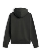 Felpa con cappuccio Alpinestars Essentials Ageless, felpa pullover, Off Black, vista posteriore, pile pregiato effetto stone-wash, polsini e orlo a costine, design streetwear casual minimalista