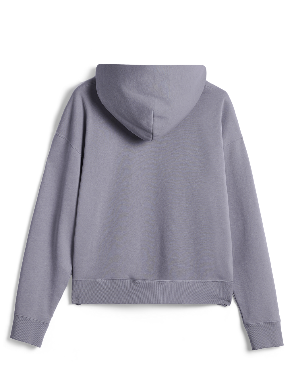 Alpinestars Essentials Ageless Hoodie, streetwear casual, Silver, vista posteriore del pullover a maniche lunghe, con polsini e orlo a costine, design pulito e minimalista con finitura stone wash