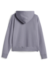 Alpinestars Essentials Ageless Hoodie, streetwear casual, Silver, vista posteriore del pullover a maniche lunghe, con polsini e orlo a costine, design pulito e minimalista con finitura stone wash