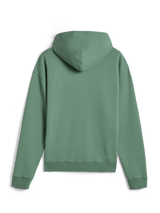 Felpa con cappuccio Alpinestars Essentials Ageless, streetwear casual, verde Cactus, vista posteriore, maniche lunghe, pullover con cappuccio con polsini e orlo a costine, design minimalista e pulito