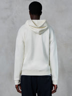 Alpinestars Essentials Ageless Zip Hoodie, vista posteriore, Off White, streetwear casual, pile compatto premium, vestibilità rilassata, polsini e orlo a costine, design pulito e minimalista