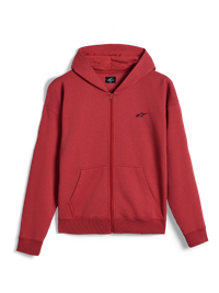 Felpa Con Cappuccio E Zip Essentials Ageless
