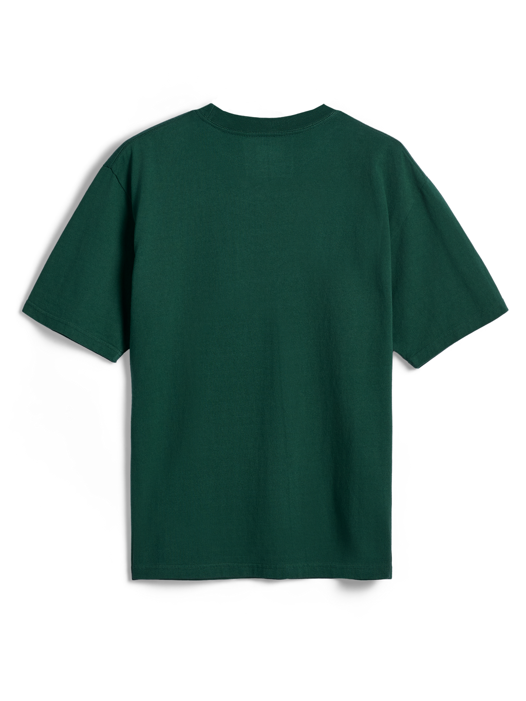 Alpinestars Essentials Ageless SS Tee, t-shirt a maniche corte, verde pino, vista posteriore, tinta unita, vestibilità rilassata, abbigliamento sportivo casual