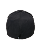 Cappello Alpinestars Ageless Reflex Waterproof, nero, vista posteriore, con costruzione flex-back, tessuto tecnico impermeabile e piccola etichetta nera con logo Astars bianco alla base.