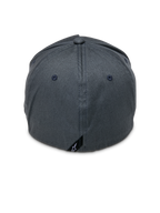 Cappello Alpinestars Ride Sonic, grigio antracite, vista posteriore con design flex back e piccola etichetta nera con logo Alpinestars, copricapo casual ispirato al motorsport