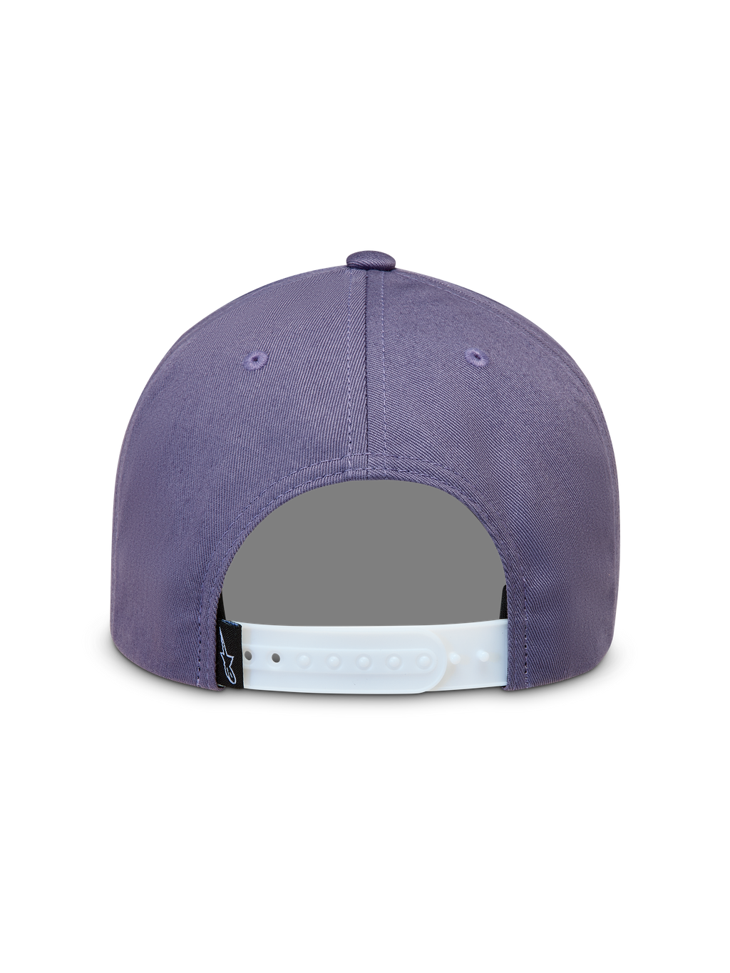 Alpinestars Ageless Snapback Cappello, vista posteriore, viola, chiusura a scatto regolabile bianca e logo Astars nero.