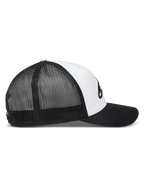 Alpinestars Ageless Snapback Cappello, cappello trucker nero e bianco con retro in mesh e visiera curva, stile casual