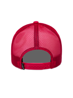 Alpinestars Ageless Snapback Cappello, cappello rosso, vista posteriore con pannelli in mesh traspiranti, chiusura a scatto regolabile ed etichetta con logo, accessorio casual motorsport