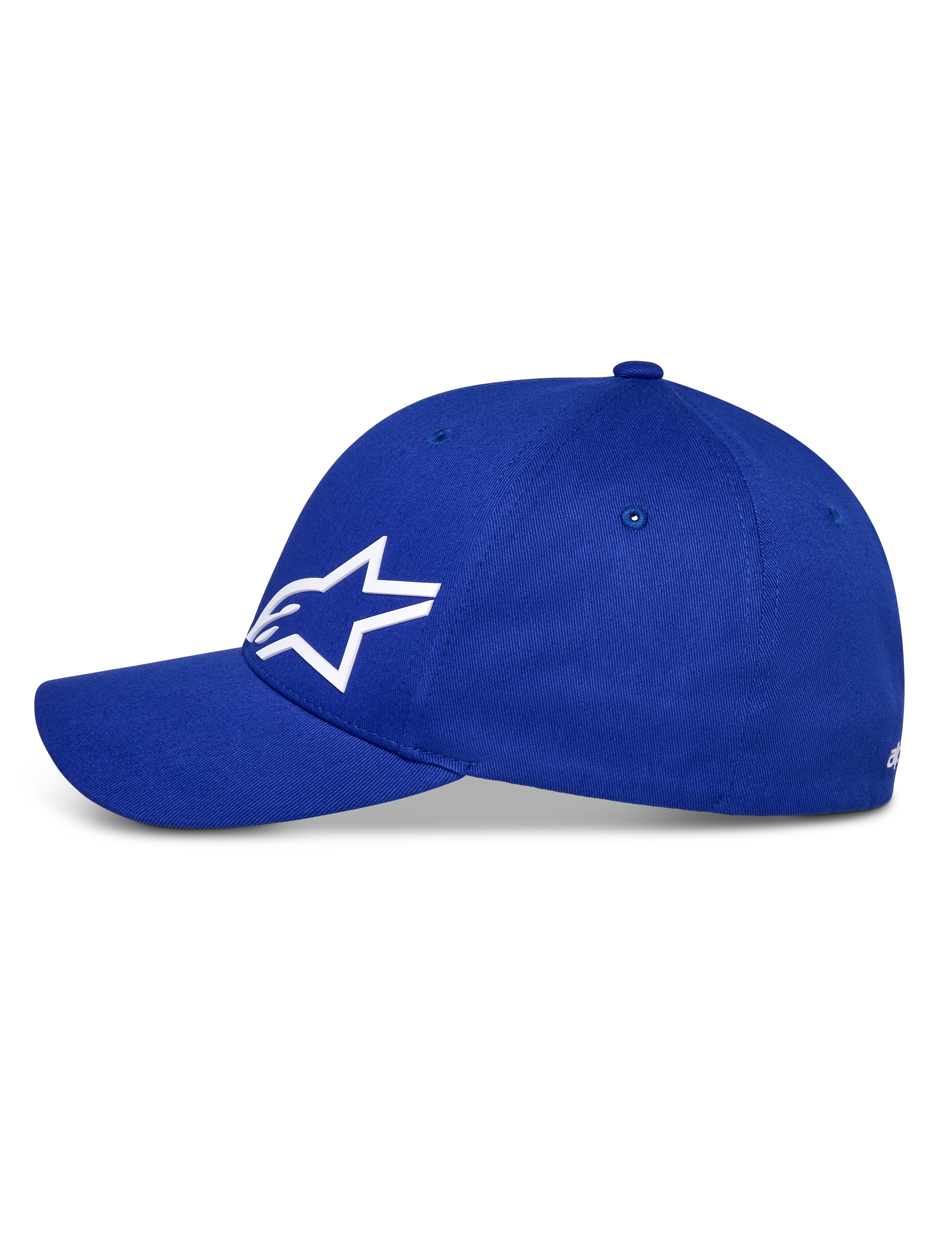 Alpinestars Corp Shift Multi Hat, cappellino da baseball, blu, con logo Astars bianco in 3D, visiera curva e corona strutturata, copricapo casual da motorsport