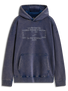 Felpa Con Cappuccio Infinite Washed Oversized