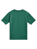 Alpinestars Singular CSF Tee, maglietta a maniche corte, verde, vista posteriore, tessuto morbido, stile casual sportivo.
