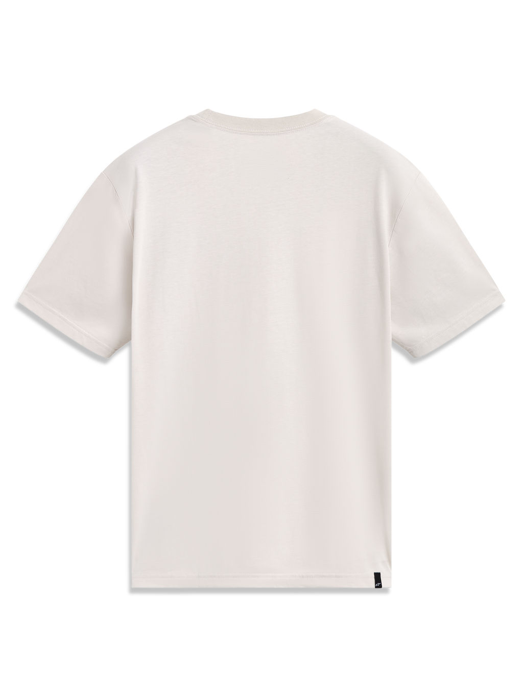 Alpinestars Elliptogrit CSF Tee, maglietta a maniche corte, sabbia, vista posteriore, tessuto in morbido misto cotone, abbigliamento casual sportswear