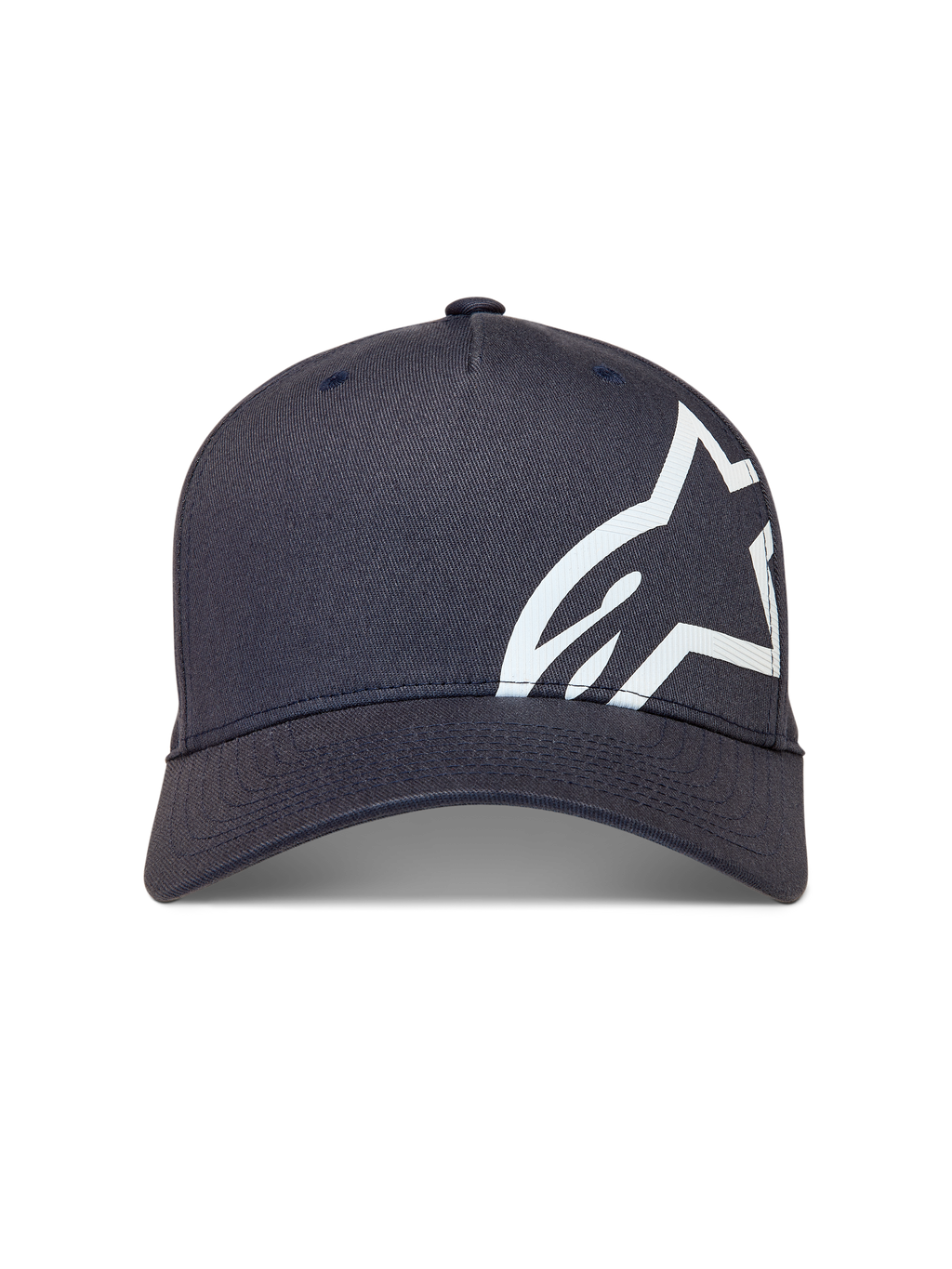 Alpinestars Maze Cappello, cappellino baseball grigio scuro, visiera curva e logo Astars bianco testurizzato, sportswear.