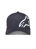 Alpinestars Maze Cappello, cappellino baseball grigio scuro, visiera curva e logo Astars bianco testurizzato, sportswear.