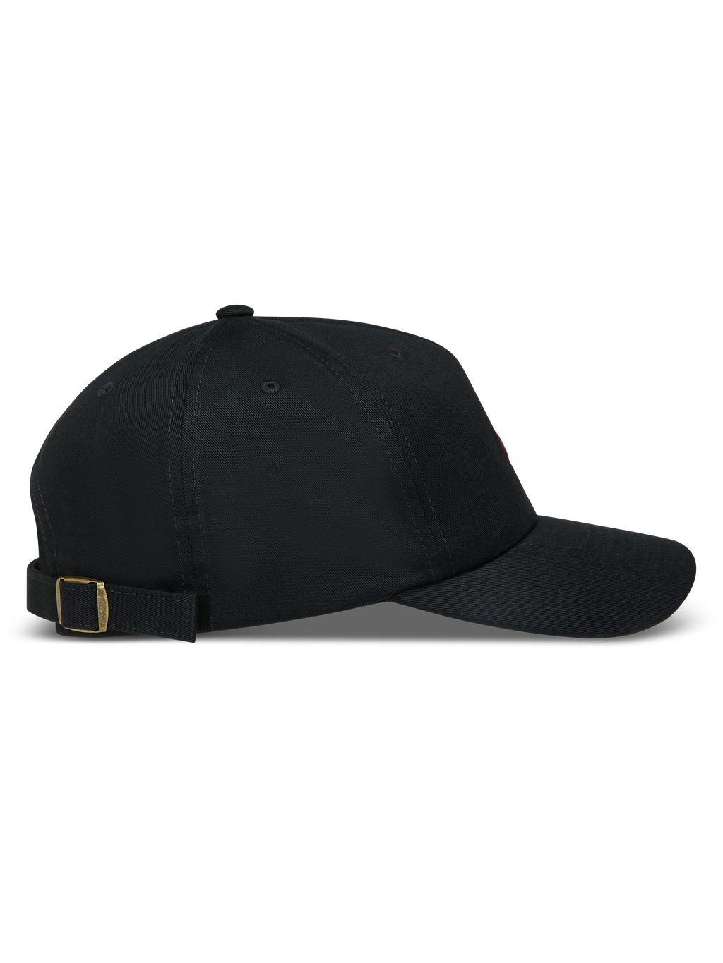 Alpinestars Explorer Strapback Cappello, cappello sportswear nero in twill con corona strutturata, visiera curva e chiusura con fibbia in metallo