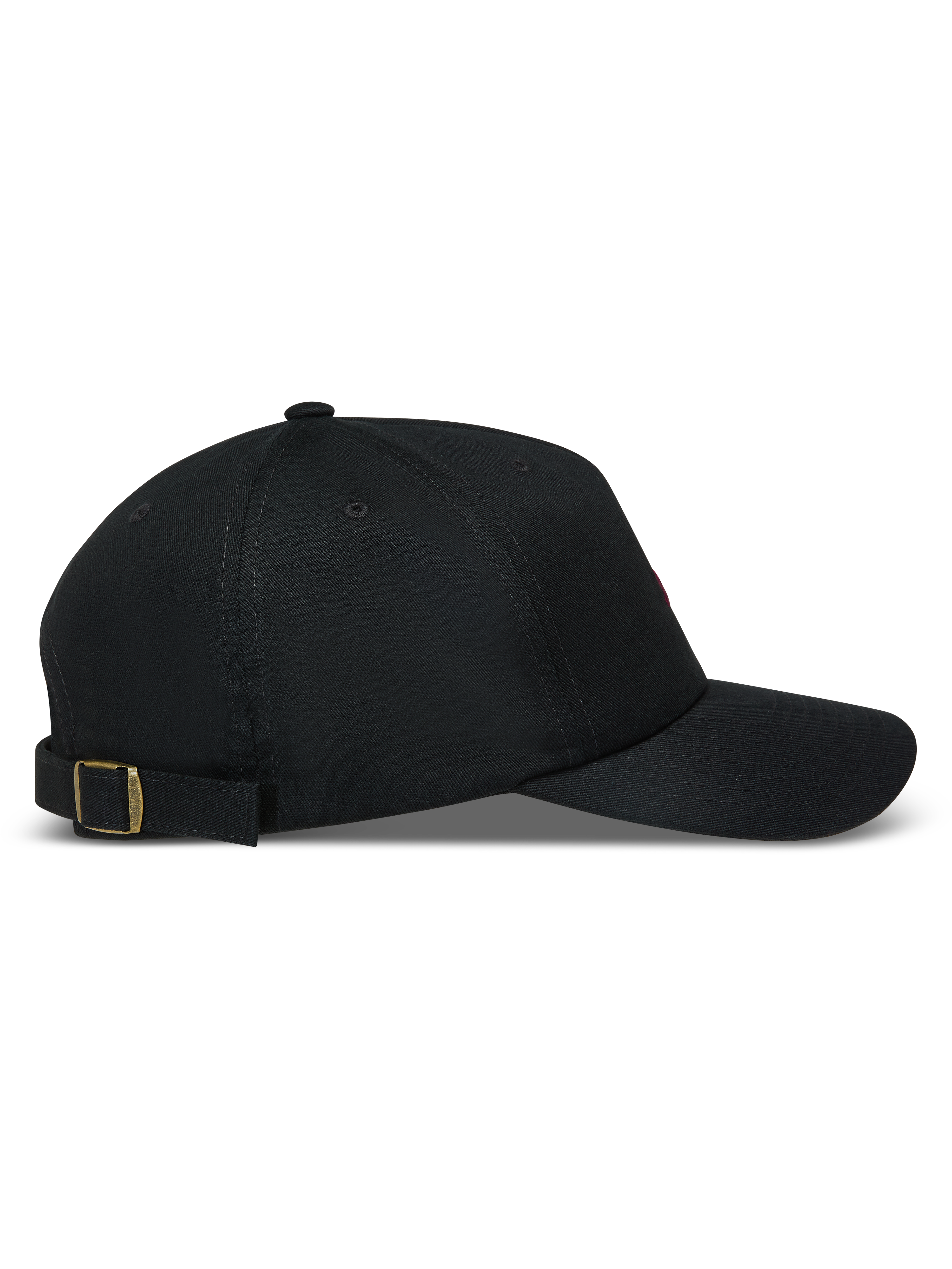 Alpinestars Explorer Strapback Cappello, cappello sportswear nero in twill con corona strutturata, visiera curva e chiusura con fibbia in metallo
