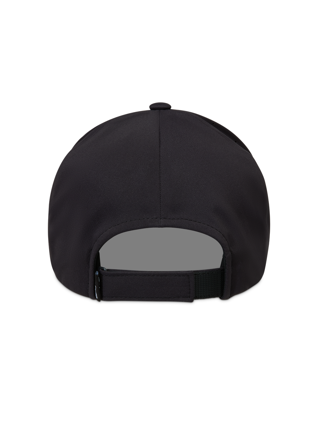Alpinestars Algo Perf Adjustable cappello, cappello sportivo nero, tessuto tecnico, vista posteriore con chiusura regolabile.