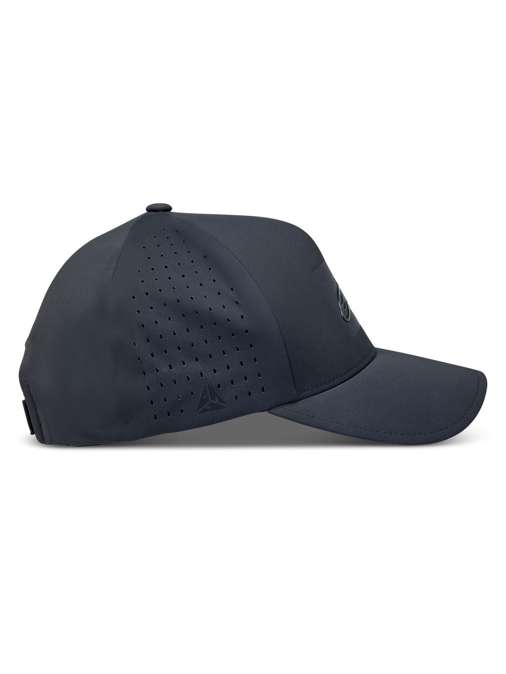 Alpinestars Algo Perf Adjustable cappello, grigio scuro in tessuto tecnico con perforazioni laterali e visiera curva