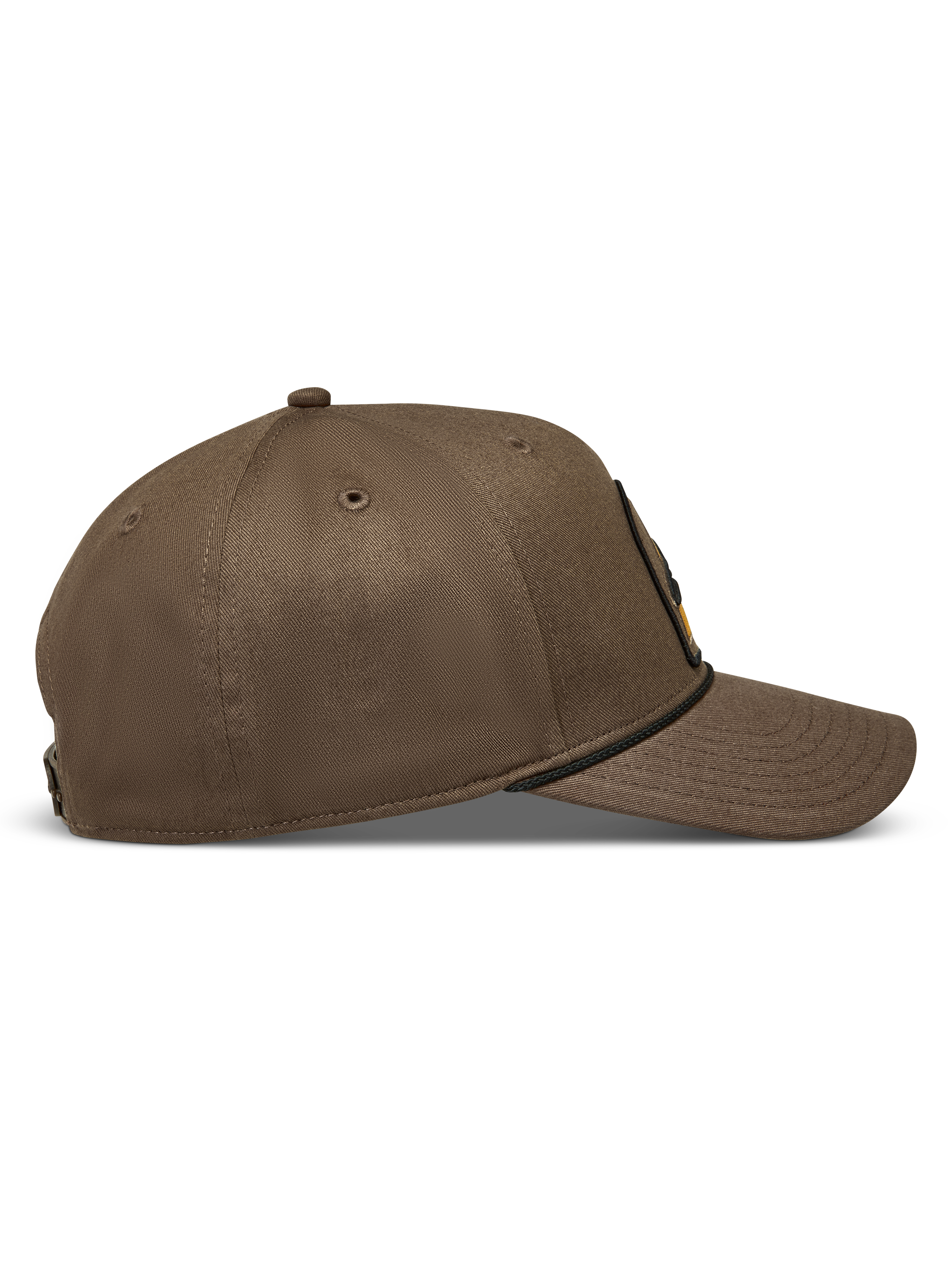 Alpinestars Acme Snapback Cappello, cappello sportswear marrone con visiera curva e rifinitura in corda nera