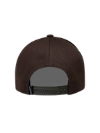 Alpinestars Combo Logo Snapback Cappello, cappello sportswear marrone con chiusura snapback regolabile, vista posteriore.
