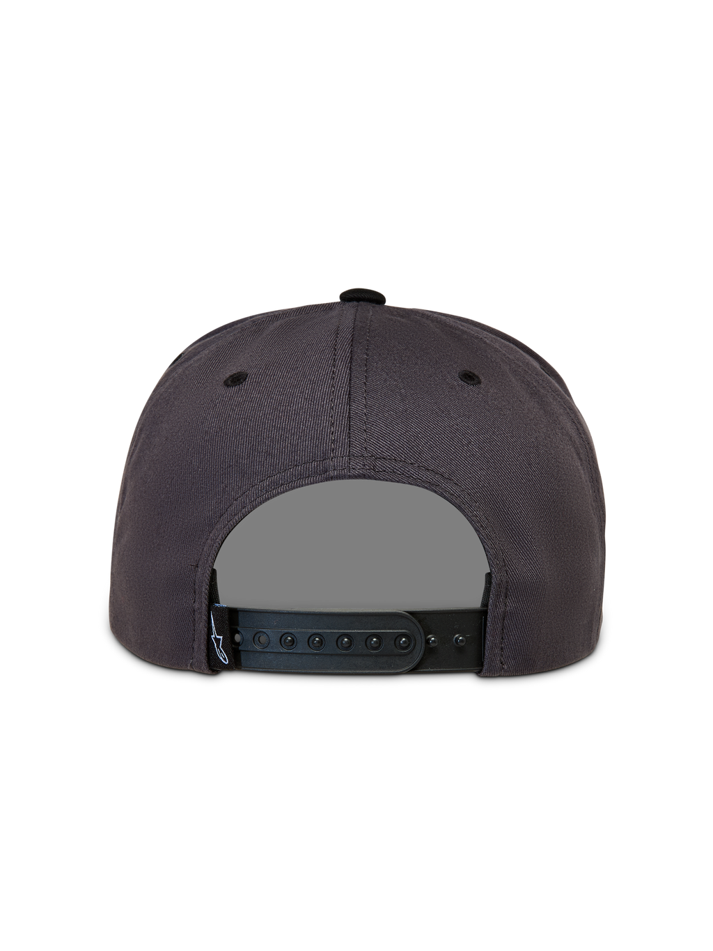 Alpinestars Stadium Snapback Cappello, cappello grigio scuro e nero con chiusura posteriore snapback regolabile.