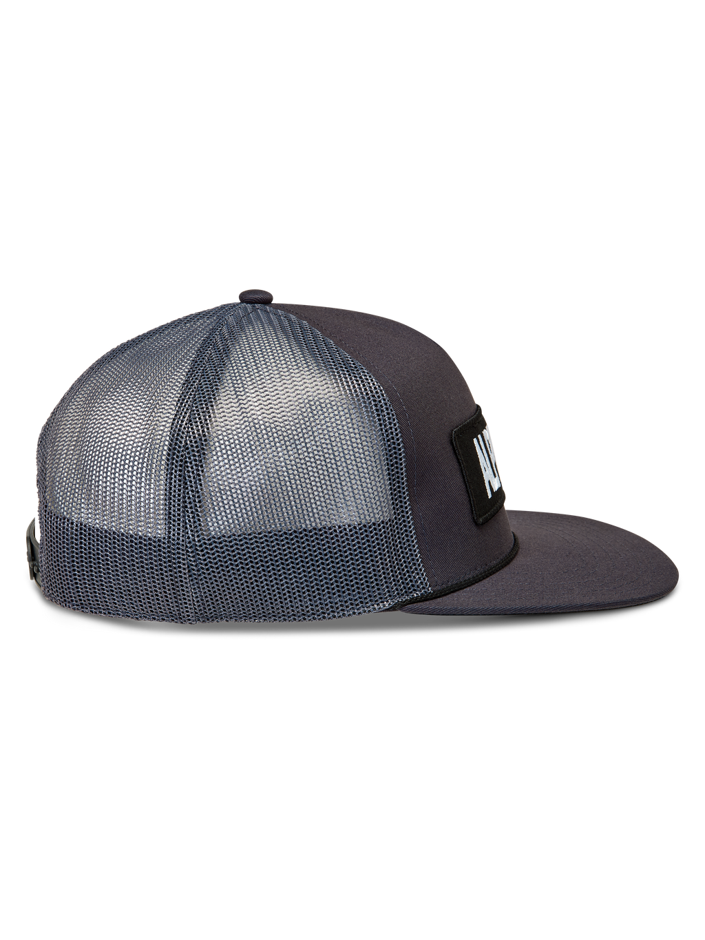 Alpinestars Ten cappellino trucker, retro in rete traspirante e visiera piatta, grigio scuro, stile casual