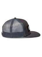 Alpinestars Ten cappellino trucker, retro in rete traspirante e visiera piatta, grigio scuro, stile casual