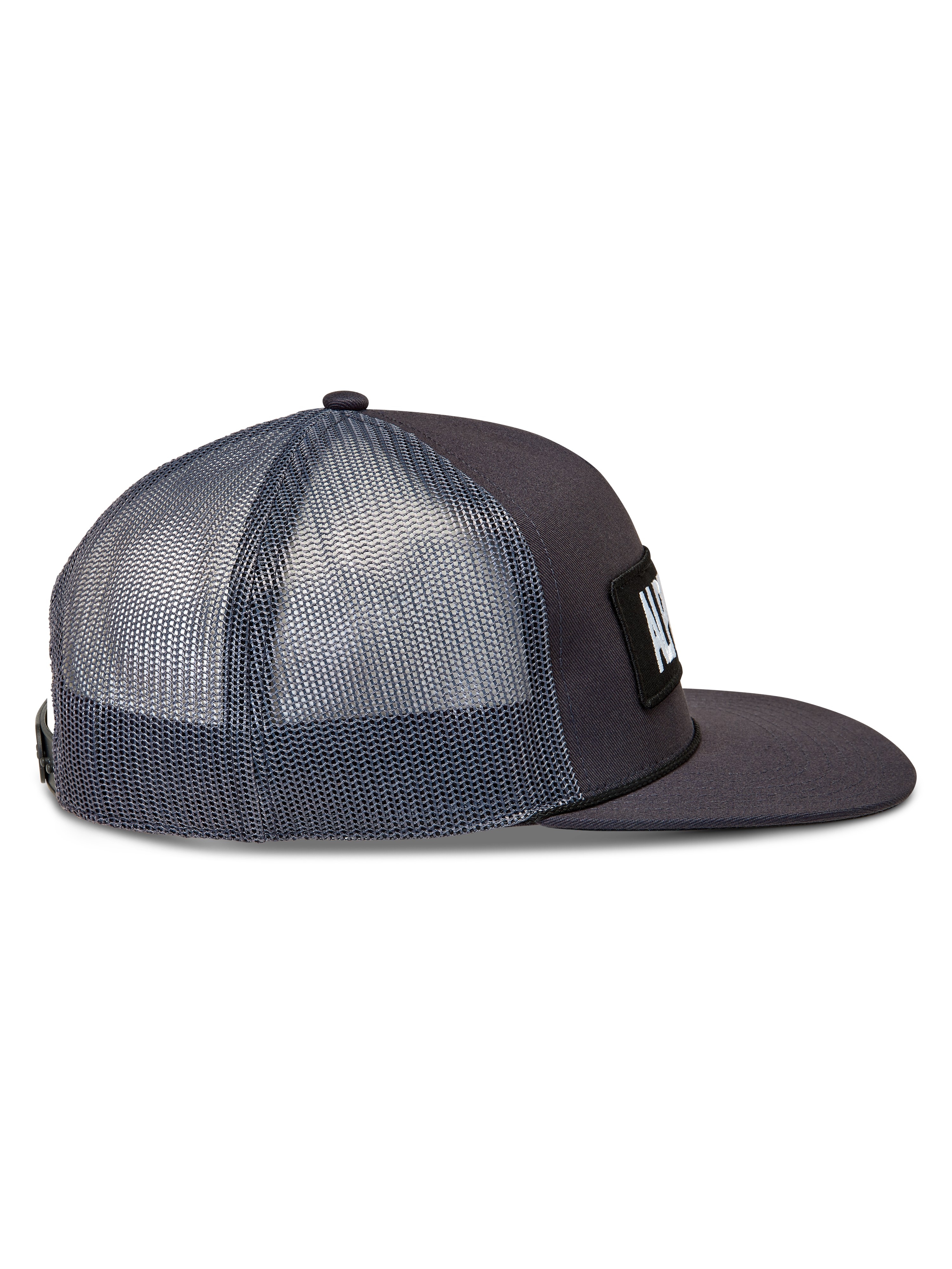 Alpinestars Ten cappellino trucker, retro in rete traspirante e visiera piatta, grigio scuro, stile casual